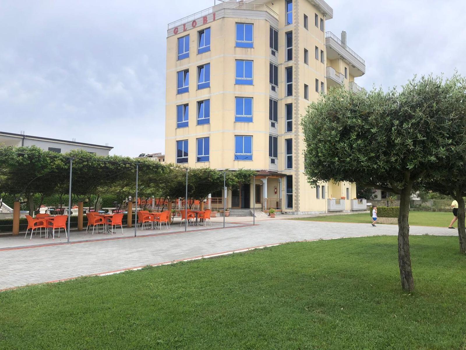 Hotel Restaurant Globi Velipojë Dış mekan fotoğraf